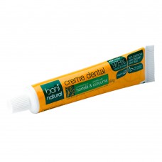 Creme Dental Boni Natural Hortelã & Cúrcuma 90g Creme Dental Boni Natural Hortelã & Cúrcuma 90g