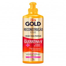 Niely Gold Reconstrução Potente Creme Para Pentear Reconstrutor 250g Niely Gold Reconstrução Potente Creme Para Pentear Reconstrutor 250g