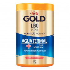 Niely Gold Liso Pleno - Creme De Tratamento Para Cabelos Lisos 1kg