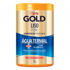 Niely Gold Liso Pleno - Creme De Tratamento Para Cabelos Lisos 1kg Niely Gold Liso Pleno - Creme De Tratamento Para Cabelos Lisos 1kg