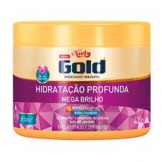 Máscara De Tratamento Niely Gold Brilho Absoluto 430g