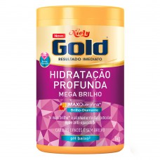 Máscara De Tratamento Niely Gold Brilho Absoluto 1kg