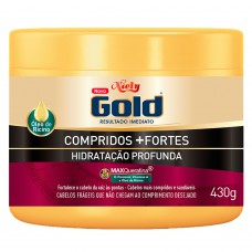 Niely Gold Compridos + Fortes - Máscara De Hidratação Profunda 430g Niely Gold Compridos + Fortes - Máscara De Hidratação Profunda 430g
