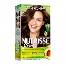 Coloração Nutrisse Garnier 57 Chocolate Amargo Castanho Coloração Nutrisse Garnier 57 Chocolate Amargo Castanho