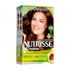 Coloração Nutrisse Garnier 677 Chocolate Intenso Acobreado Coloração Nutrisse Garnier 677 Chocolate Intenso Acobreado