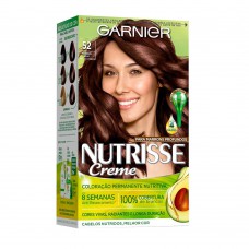 Coloração Nutrisse Garnier 52 Marrom Açaí Castanho Coloração Nutrisse Garnier 52 Marrom Açaí Castanho
