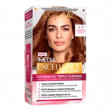 Coloração Imédia Excellence L’oréal Paris – Tons Castanhos 7.7 Chocolate Dourado Coloração Imédia Excellence L’oréal Paris – Tons Castanhos 7.7 Chocolate Dourado