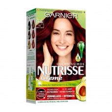 Coloração Nutrisse Coloríssimo Garnier 6646 Rubi Vermelho