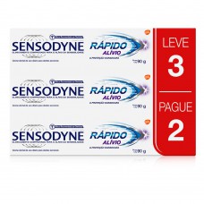 Sensodyne Rápido Alívio Kit – 3 Cremes Dentais Kit Sensodyne Rápido Alívio Kit – 3 Cremes Dentais Kit