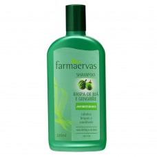 Farmaervas Raspa De Juá E Gengibre - Shampoo 320ml