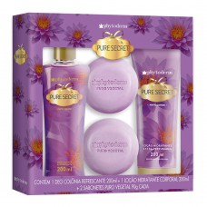 Phytoderm Pure Secret Kit - Deo Colônia + Loção Hidratante + Sabonetes Kit Phytoderm Pure Secret Kit - Deo Colônia + Loção Hidratante + Sabonetes Kit
