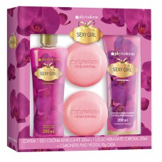 Phytoderm Sexy Girl Kit - Deo Colônia + Loção Hidratante + Sabonetes Kit Phytoderm Sexy Girl Kit - Deo Colônia + Loção Hidratante + Sabonetes Kit