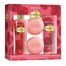 Phytoderm Intense Love Kit - Deo Colônia + Loção Hidratante + Sabonetes Kit Phytoderm Intense Love Kit - Deo Colônia + Loção Hidratante + Sabonetes Kit