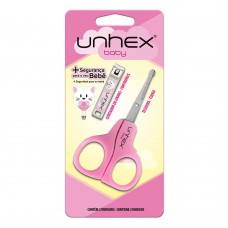 Merheje Unhex Baby Kit – Tesoura + Cortador De Unhas Infantil Rosa Kit Merheje Unhex Baby Kit – Tesoura + Cortador De Unhas Infantil Rosa Kit