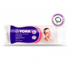 Algodão Em Disco York – Algodão Em Discos Premium 50un
