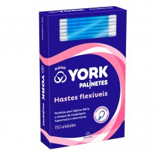 Hastes Flexíveis De Algodão Palinetes York 150un