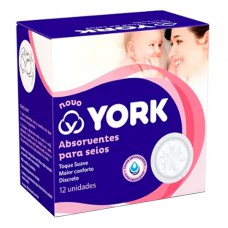 Absorventes Para Seios Flufy York 12un