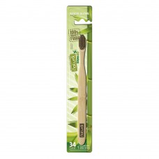 Escova De Dentes De Bamboo Orgânico Natural 1 Un