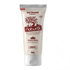 Gel Dental Orgânico Natural - Natural Suavtex Café, Cacau E Guaraná 100g