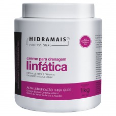 Creme Para Drenagem Linfática Hidramais Profissional 1kg