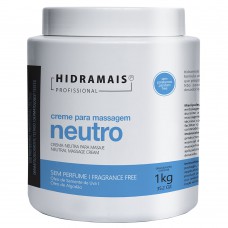 Creme Neutro Para Massagem Hidramais Profissional 1kg Creme Neutro Para Massagem Hidramais Profissional 1kg