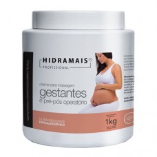 Creme Para Massagem Hipoalergênico Hidramais 1kg