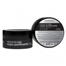 Máscara Facial Hidramais - Argila Negra Purificante 200g Máscara Facial Hidramais - Argila Negra Purificante 200g