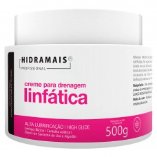 Creme Para Drenagem Linfática Hidramais Profissional 500g
