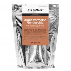 Argila Em Pó Hidramais Vermelha 150g Argila Em Pó Hidramais Vermelha 150g