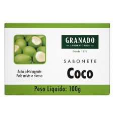 Sabonete Em Barra Granado - Coco 100g