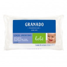 Lenços Umedecidos Bebê Lavanda Granado 50 Un