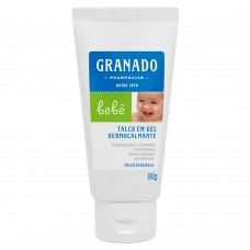 Talco Em Gel Dermocalmante Bebê Peles Sensíveis Granado 80g