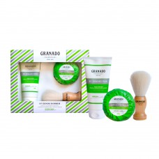 Granado Essenciais Do Barbear Kit – Gel Esfoliante + Sabonete + Pincel De Barbear Kit Granado Essenciais Do Barbear Kit – Gel Esfoliante + Sabonete + Pincel De Barbear Kit