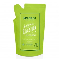 Refil Sabonete Líquido Glicerina Granado - Erva Doce 300ml Refil Sabonete Líquido Glicerina Granado - Erva Doce 300ml