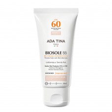 Protetor Solar Anti Idade Ada Tina Biosole Bb Cake Fps 60 Bianco