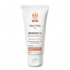 Protetor Solar Adatina Biosole Bb Cream Fps 60 Noce Cor 45