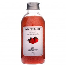 Sal De Banho Espumante Amor E Sedução - Natuflora 270g