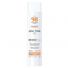 Protetor Solar Ada Tina Biosole Fluid Sun Color Defense Fps 98 Médio Escuro