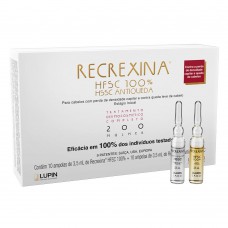 Recrexina 200 Mulher Kit - 10 Ampolas Hfsc 100% + 10 Ampolas Hssc Antiqueda Kit