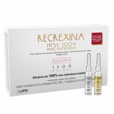 Recrexina 1300 Mulher Kit - 10 Ampolas Hfsc 100% + 10 Ampolas Hssc Antiqueda Kit