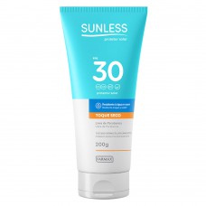 Protetor Solar Sunless - Toque Seco Fps 30 200g
