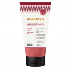 Sabonete Líquido Esfoliante Hidraderm - Morango 180ml