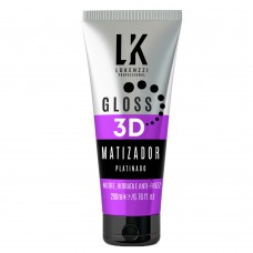 Lokenzzi Matizador Efeito Platinado - Gloss 3d 200ml