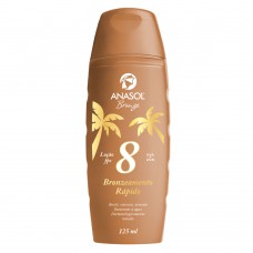 Loção Bronzeadora Fps8 Anasol 125ml