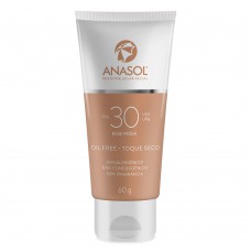 Protetor Solar Facial Com Cor Médio Fps 30 Anasol 60g Protetor Solar Facial Com Cor Médio Fps 30 Anasol 60g