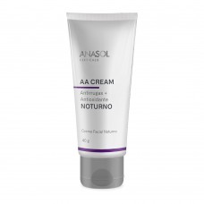 Aa Cream Facial Noturno Anasol - Tratamento Antissinais 40g Aa Cream Facial Noturno Anasol - Tratamento Antissinais 40g