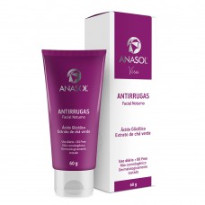 Creme Facial Antirrugas Anasol – Antirrugas Facial Noturno 60g Creme Facial Antirrugas Anasol – Antirrugas Facial Noturno 60g