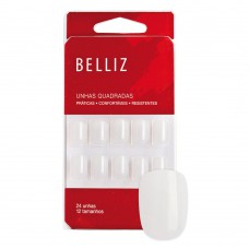 Unhas Postiças Belliz - Quadradas 1 Un Unhas Postiças Belliz - Quadradas 1 Un