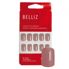 Unhas Postiças Belliz - Nude 1 Un Unhas Postiças Belliz - Nude 1 Un