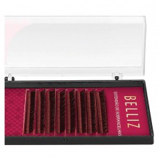 Cílios Para Alongamento De Sombrancelha Belliz -  010 Castanho Escuro 1 Un